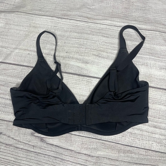 SKIMS 40DD Weightless Scoop Black Onyx Bra - Picture 2 of 6